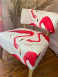 Flamingo Velvet Chair