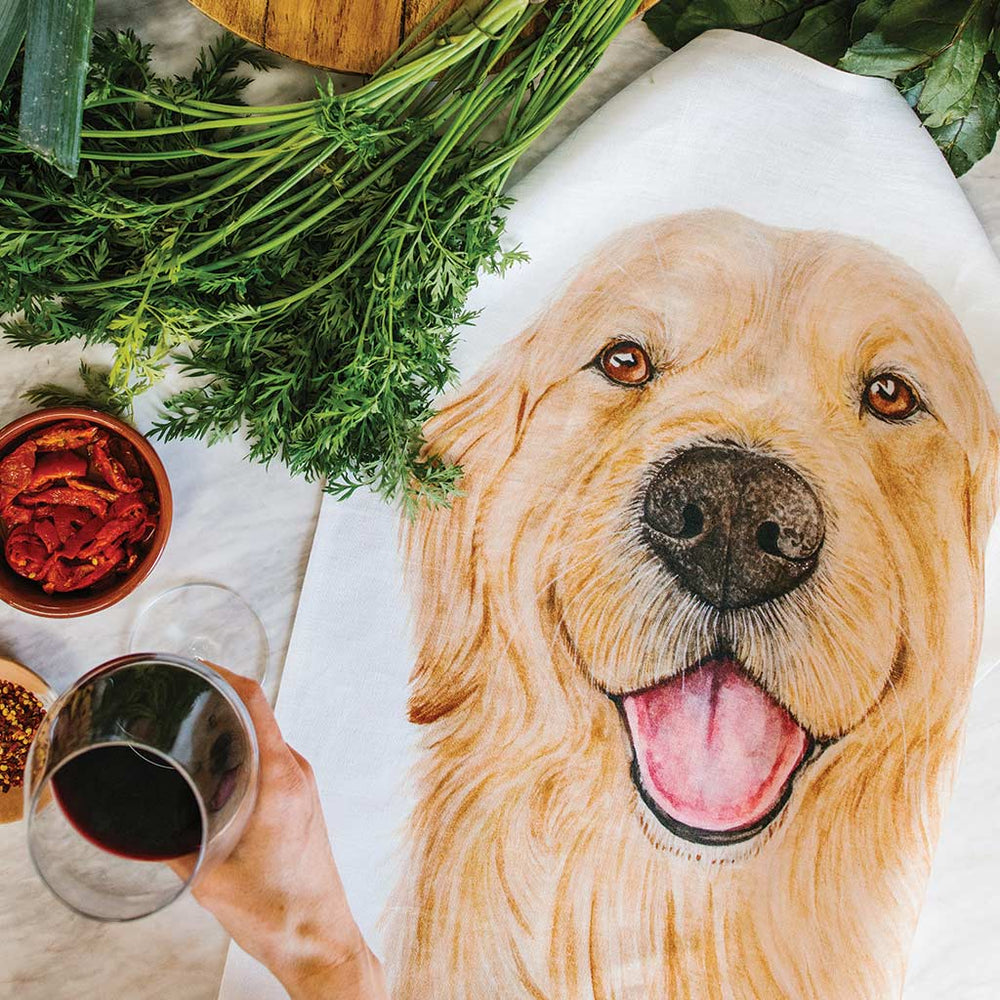 Doggy Tea Towel