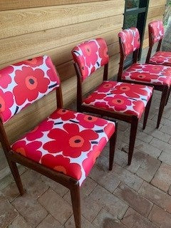 Genuine HW Klein Danish mid century dining chairs - Set of 6