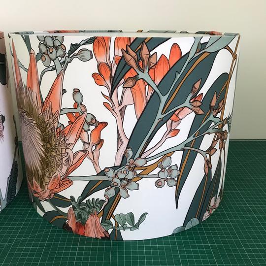 Large scale protea lampshade